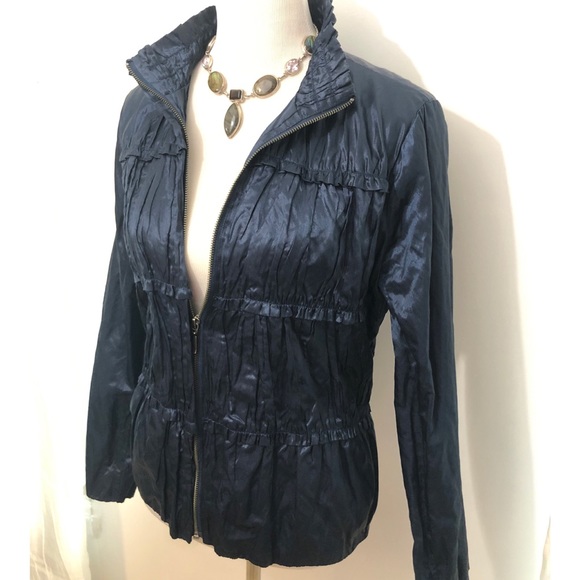 Chico’s Blue Jacket - Picture 3 of 8